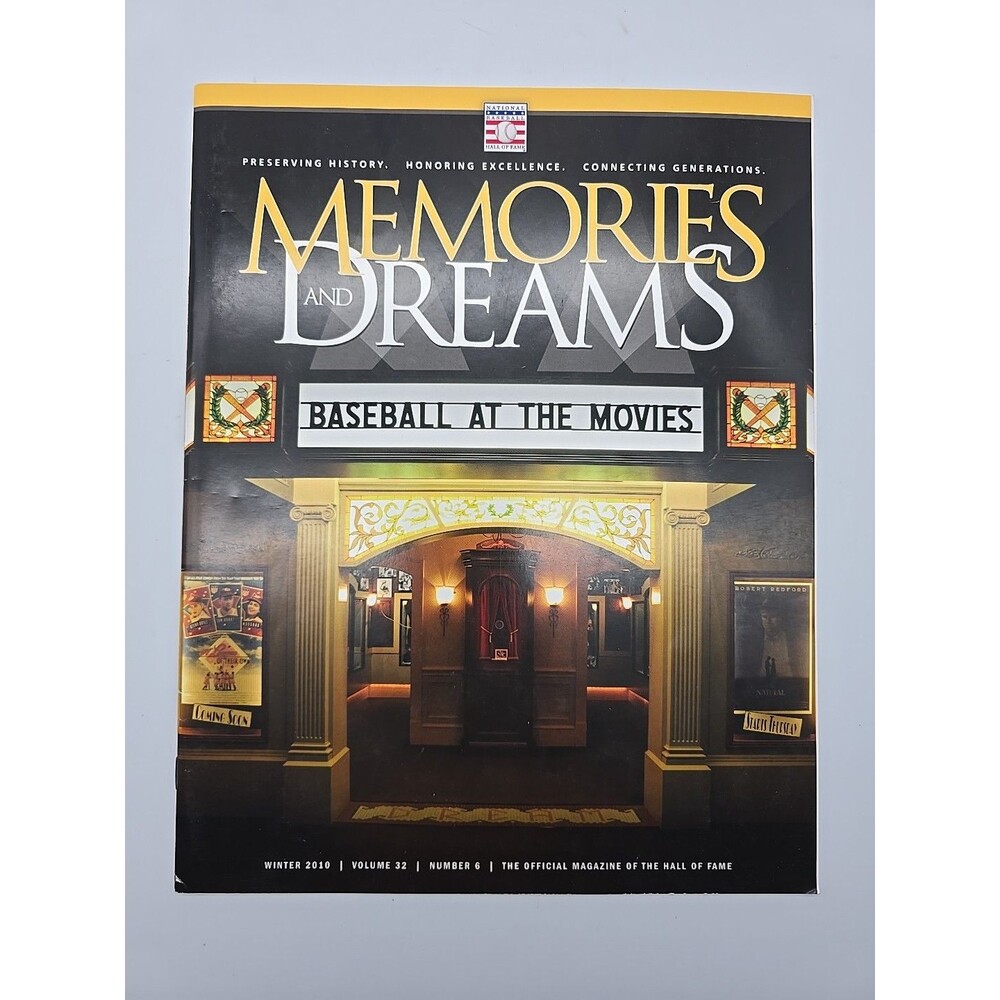 2010 Winter Memories & Dreams Magazine Baseball HOF Volume 32 Number 6